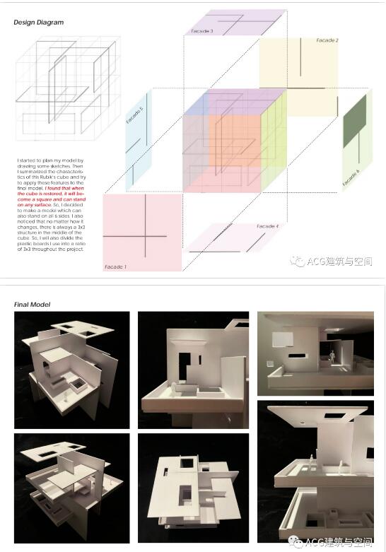 室内设计留学英美申请作品集