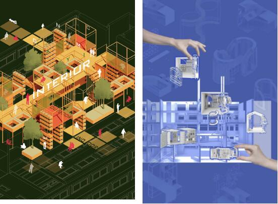 爱丁堡大学建筑类作品集